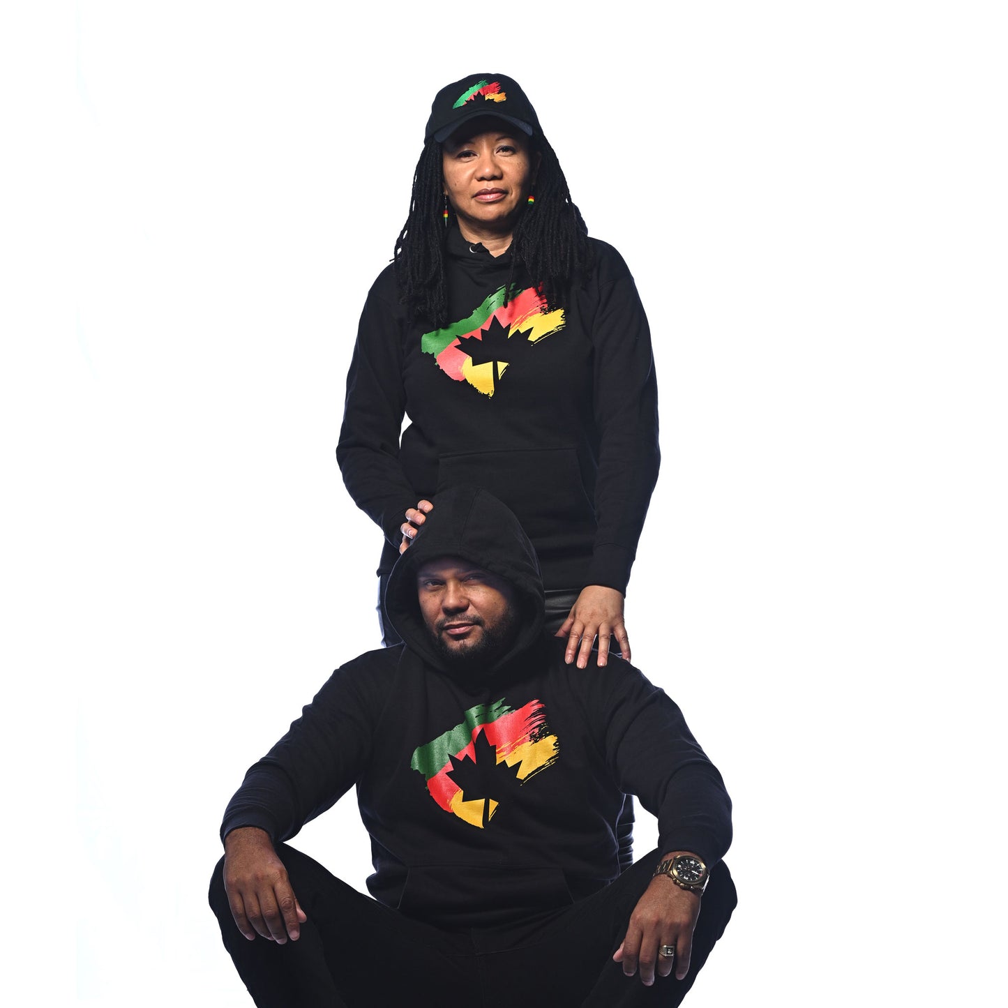 Black Maple Unisex Hoodie