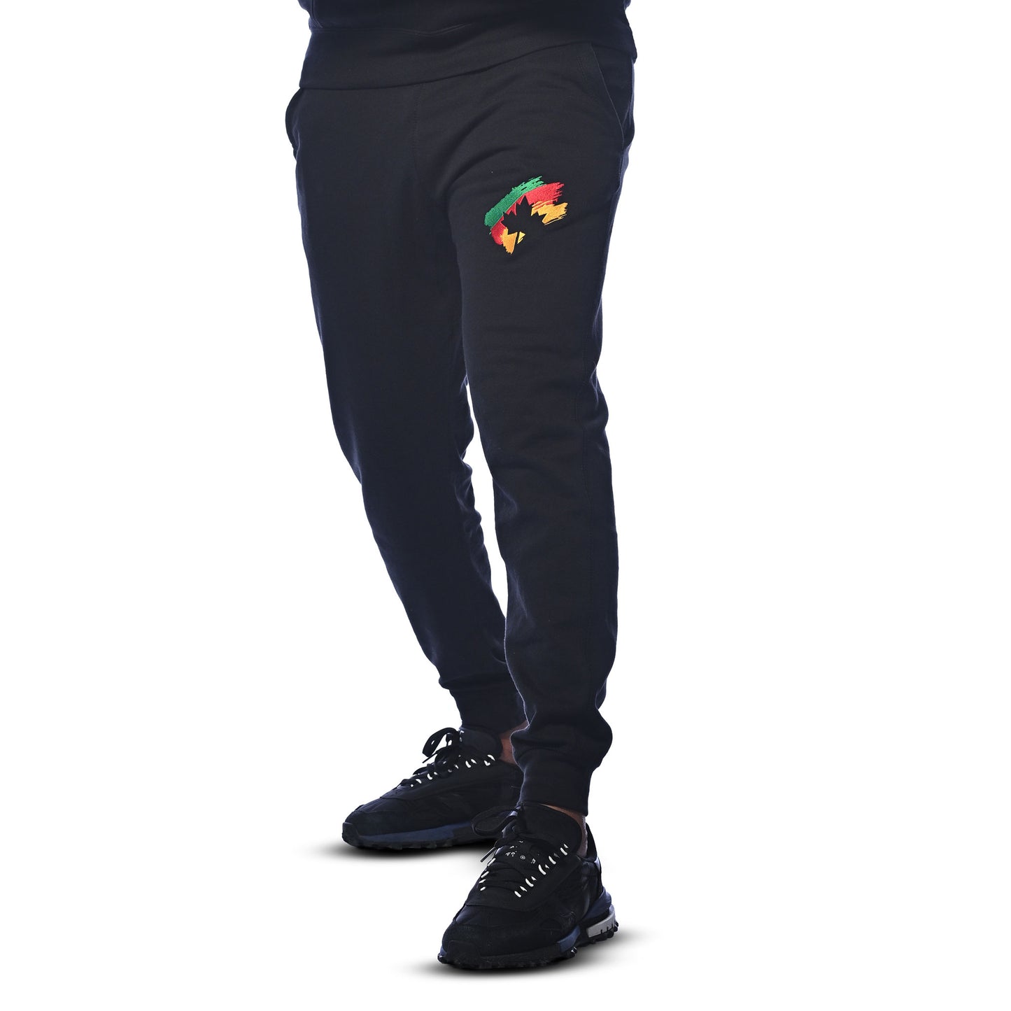Black Maple Unisex Fleece Joggers