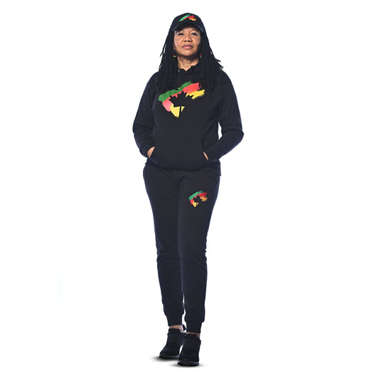 Black Maple Unisex Fleece Joggers